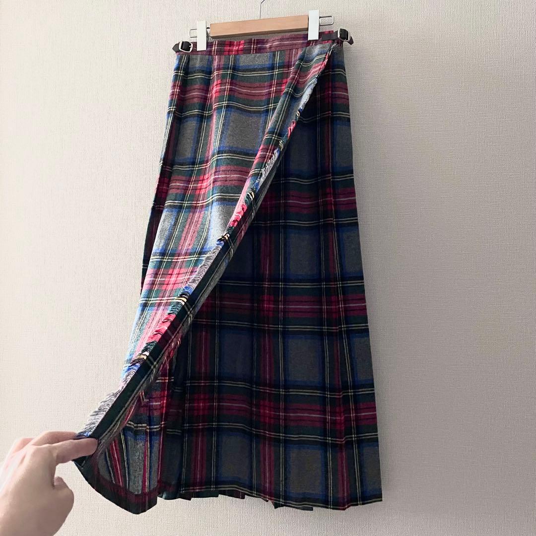 美品！O'NEIL of DUBLINオニールオブダブリン ラップスカート 12