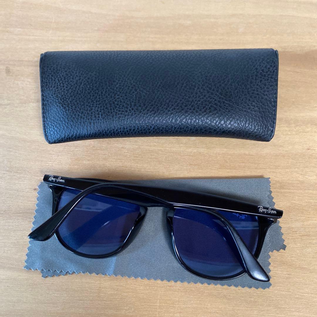 RAY-BAN レイバン　4259-F ブルースモークレンズ　サングラス ケース