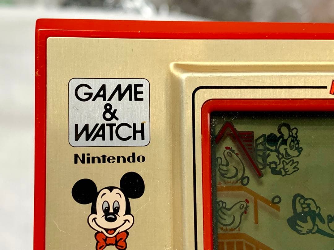 任天堂　ミッキーマウス　音動作確認済　ゲームウォッチ