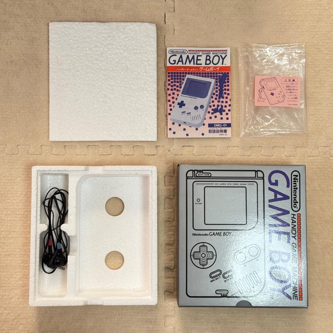 空箱 ｜ゲームボーイ 純正ステレオヘッドホン付き