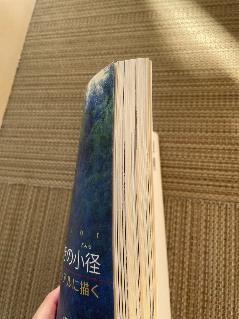 水彩画 燃めきの小径 田中仁永著