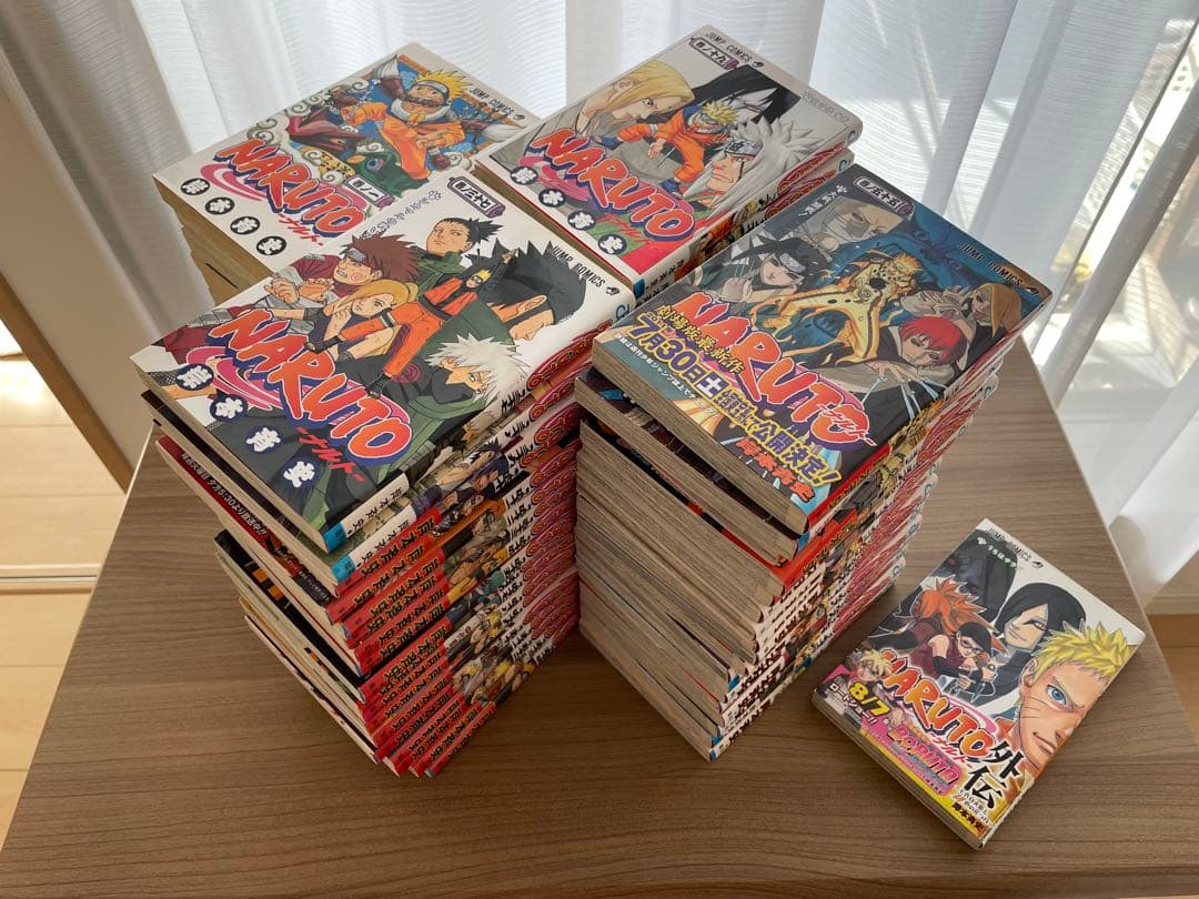 【全巻セット】NARUTOナルト　全72巻＋外伝1巻セット