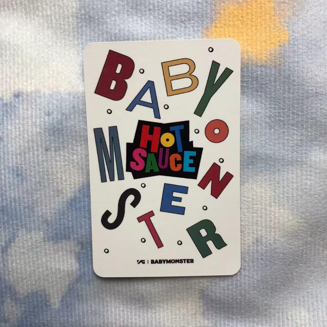 BABYMONSTER ルカ HOT SAUCE 2週目 サノク トレカ