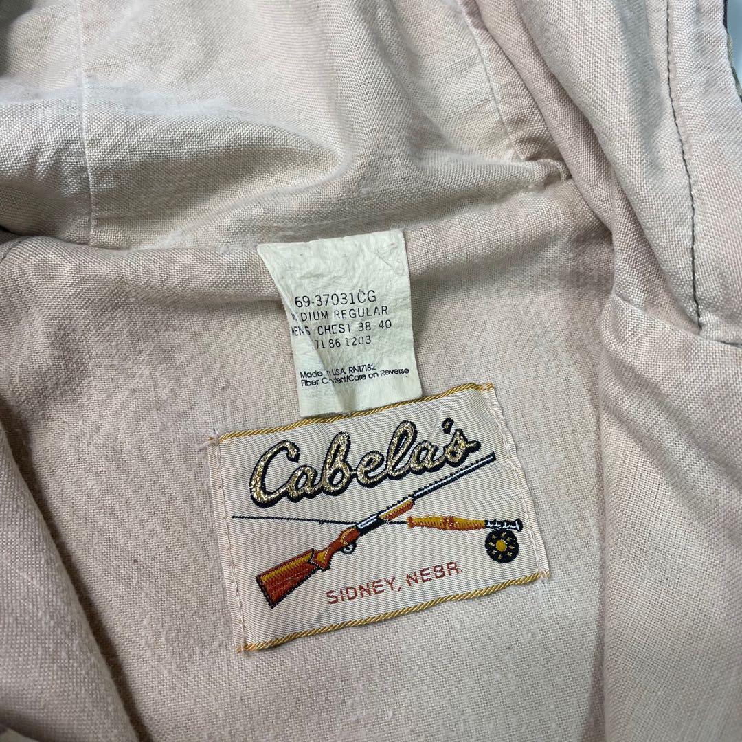 80’s Cabela’s USA製 ダックハンターカモ柄 フーデッドジャケット
