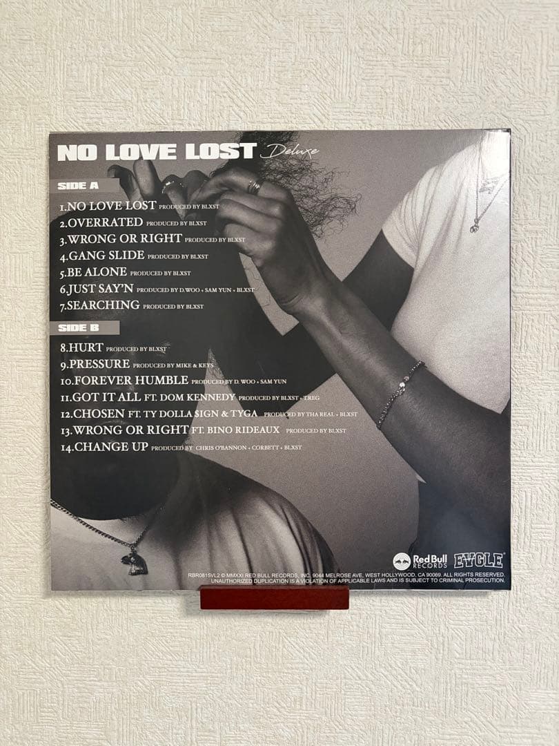 Blxst NO LOVE LOST Deluxe アナログレコード