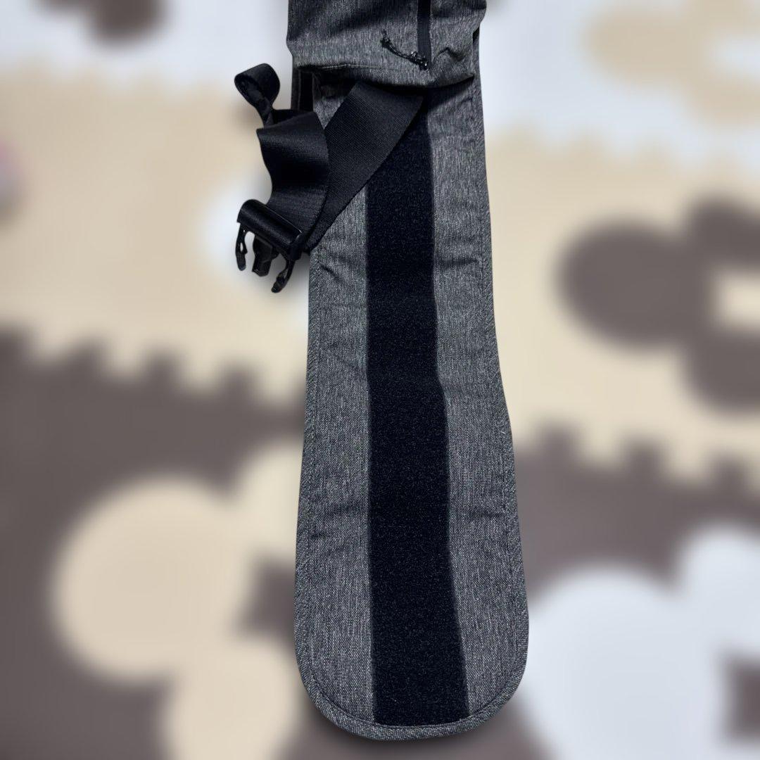 〈美品〉ポルバンアドバンス ヒップシート ブラック×シングルショルダー付き