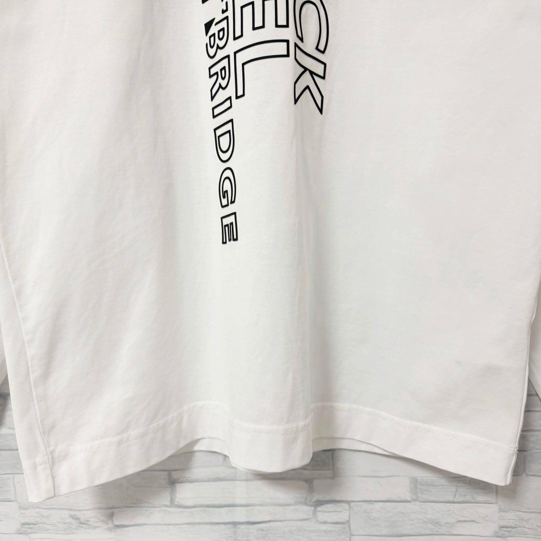 【美品】ブラックレーベルクレストブリッジ 長袖Tシャツ ロンT ホワイト L