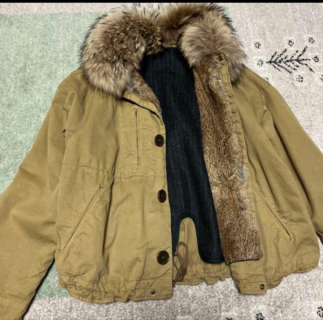 pas de calais パドカレミリタリーモッズジャケット