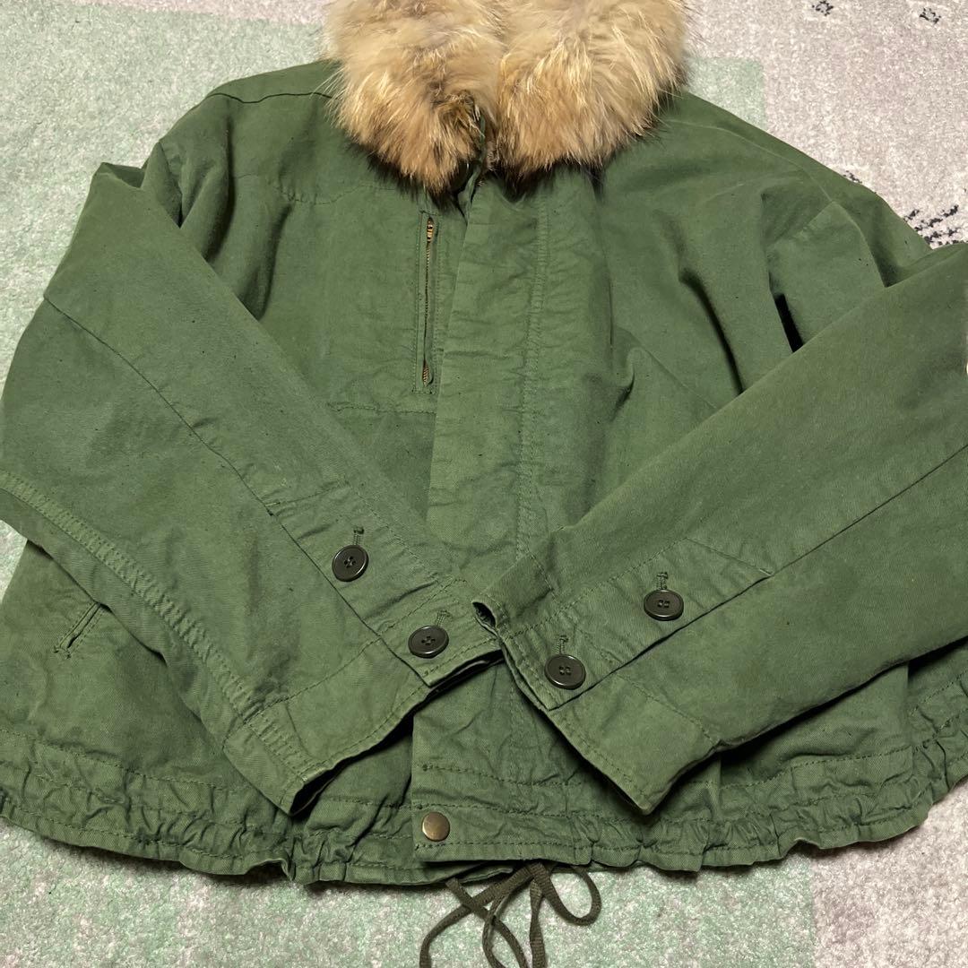 pas de calais パドカレミリタリーモッズジャケット