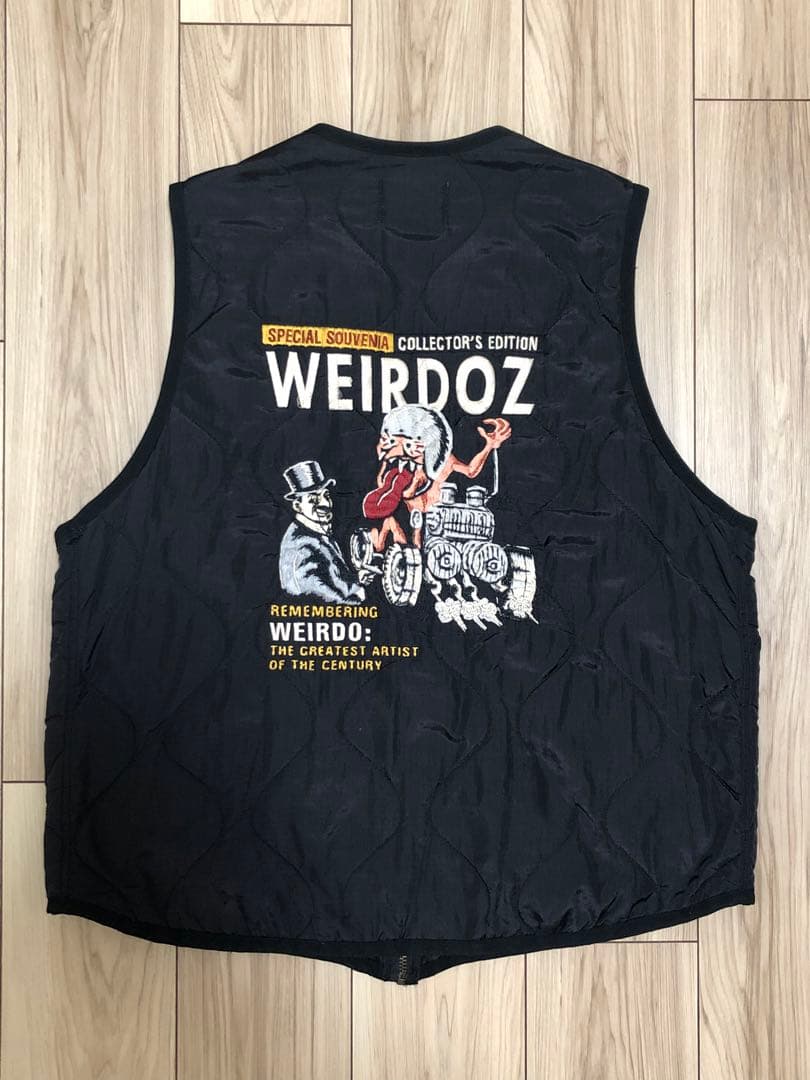 トップス weirdo WEIRDOZ QUILTING VEST