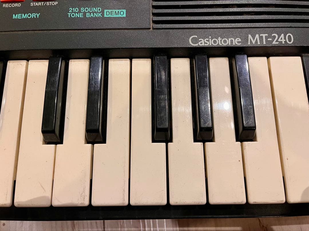 【ヴィンテージ】CASIO MT-240 カシオトーン MIDIシンセサイザー