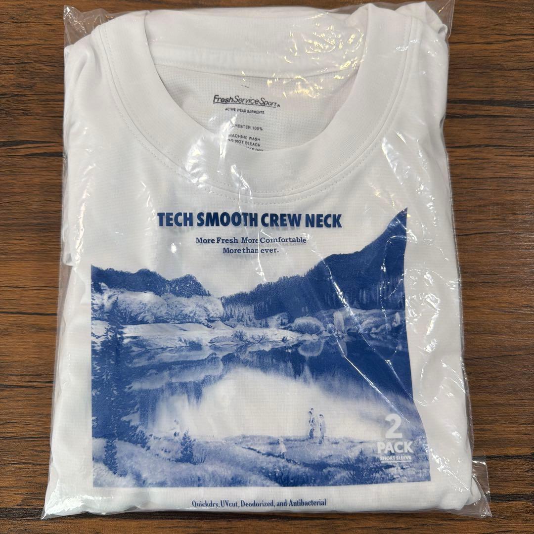 【1着】2-PACK TECH SMOOTH L/S CREW NECK