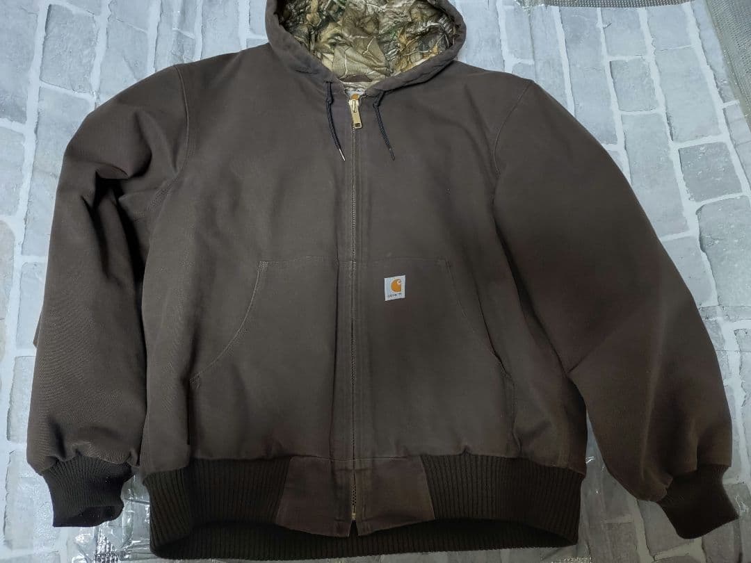 超希少【Carhartt】【Lサイズ】リアルツリー【ダークブラウン】アクティブ