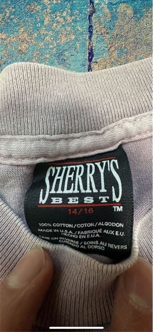 【最終値下げ90sUSA製 Sherry'sミッキーマウスTフェード