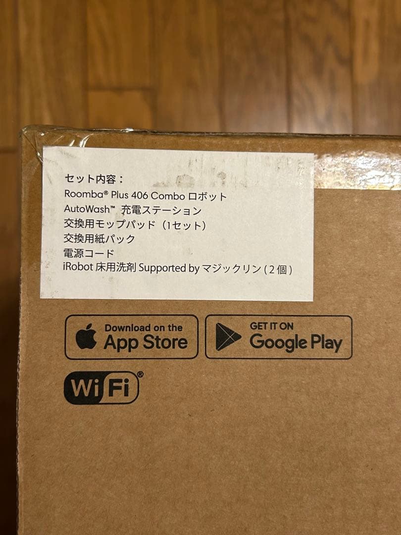 明*り様 ルンバRoomba Plus 406 Comboロボット+ AutoW
