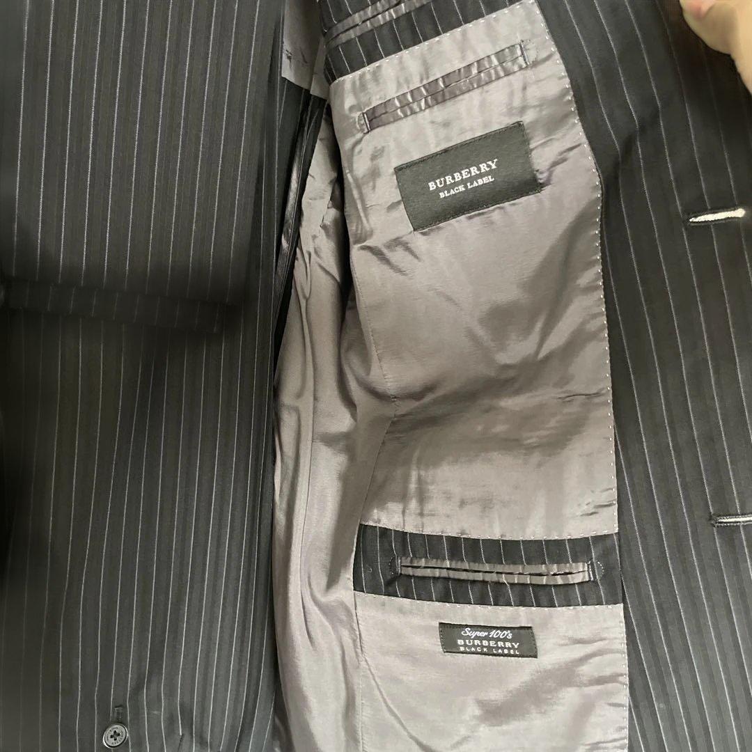 BURBERRY BLACK LABEL ストライプスーツ