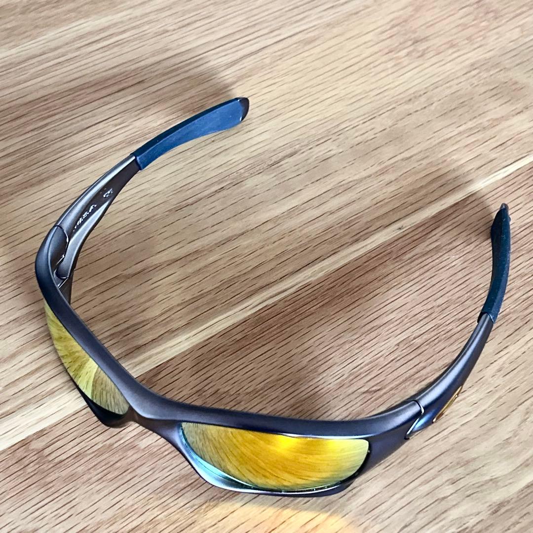 か*も様 廃盤レア　オークリーピットブル　ガンメタル Oakley Pit Bu