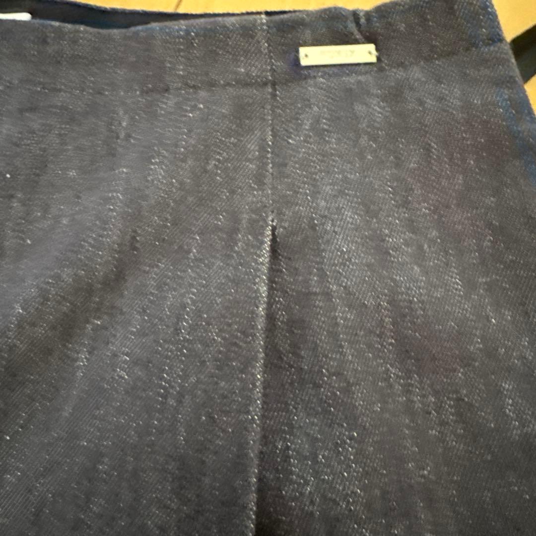 ポムフォクシーニューヨークデニムキュロットパンツ40