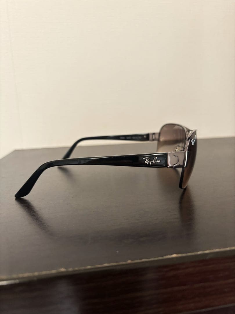 Ray-Ban ブラウンレンズ スクエアサングラス