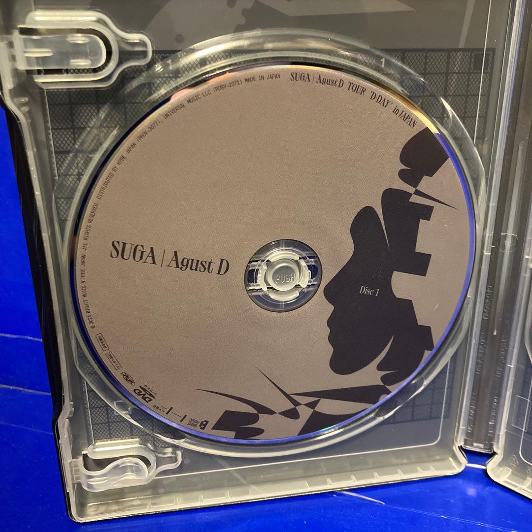 SUGA Agust D TOUR 'D-DAY' in JAPAN DVD2枚
