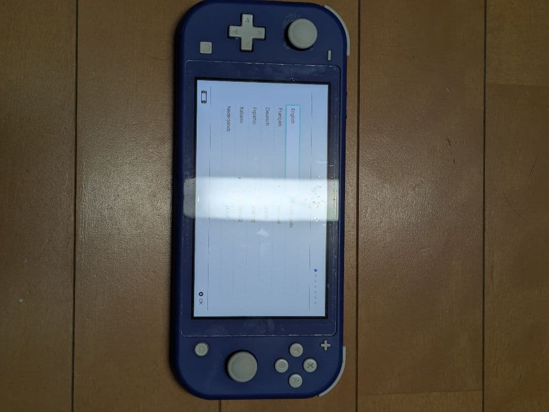 Nintendo Switch Lite ブルー 本体　ジャンク