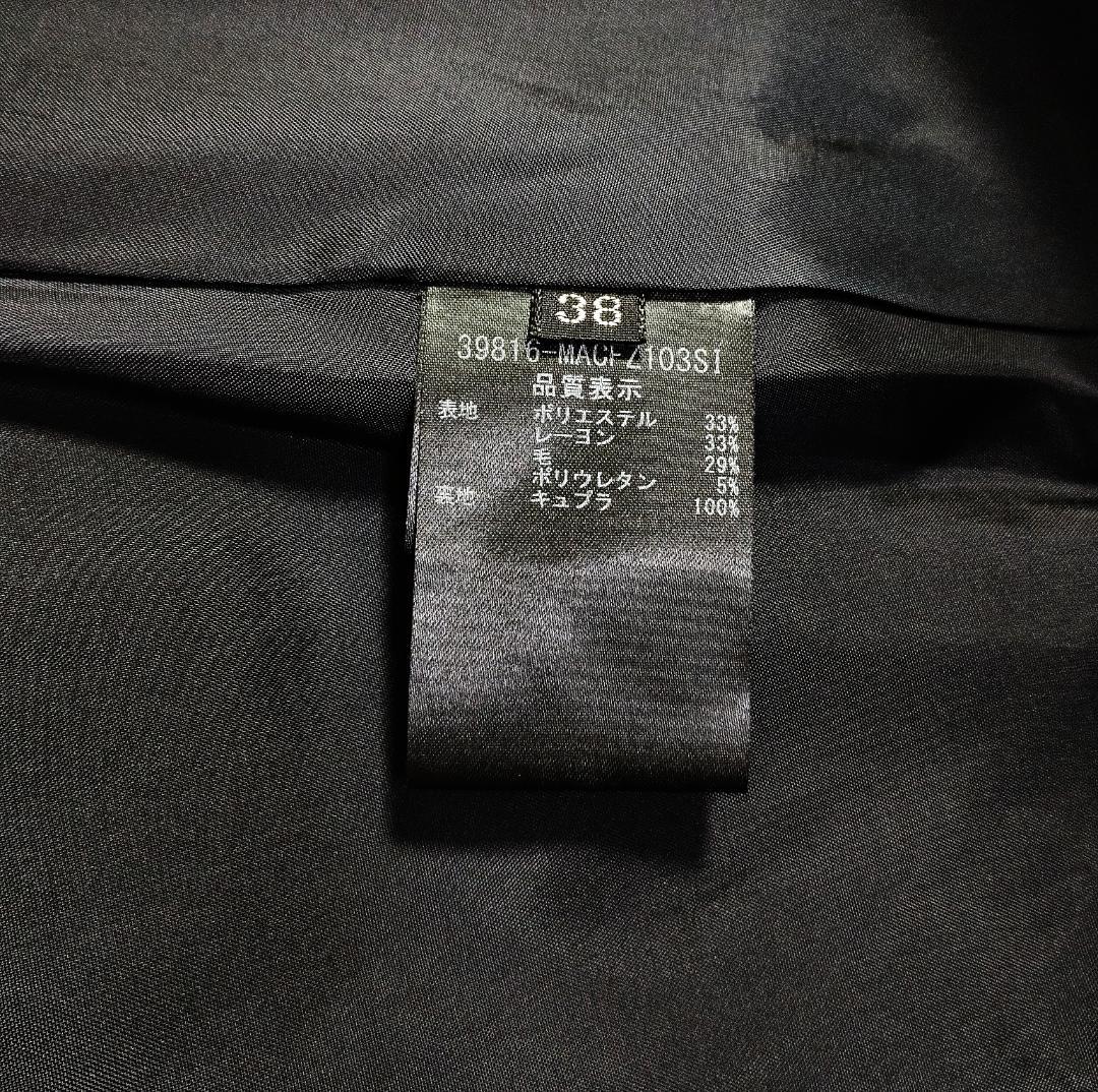 美品 FOXEY NEWYORKフォクシーニューヨーク 高級襟付 ジレワンピース