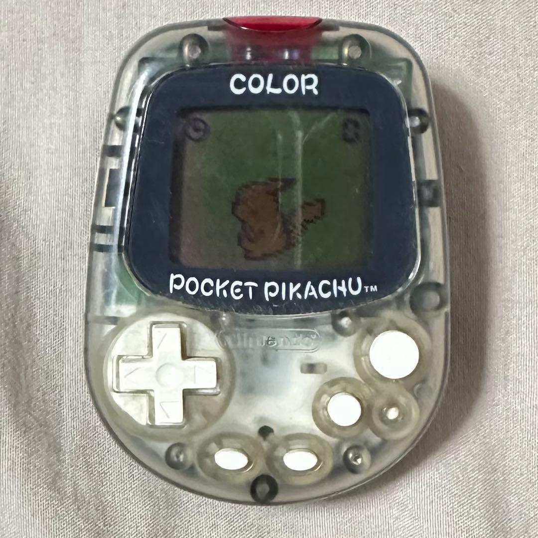 ポケットピカチュウ カラー 金銀といっしょ！ ポケモン 万歩計 動作確認済み