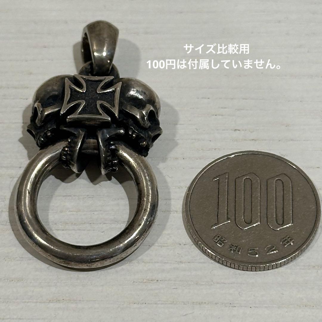 y2kスカルデザイン シルバー925 ペンダント