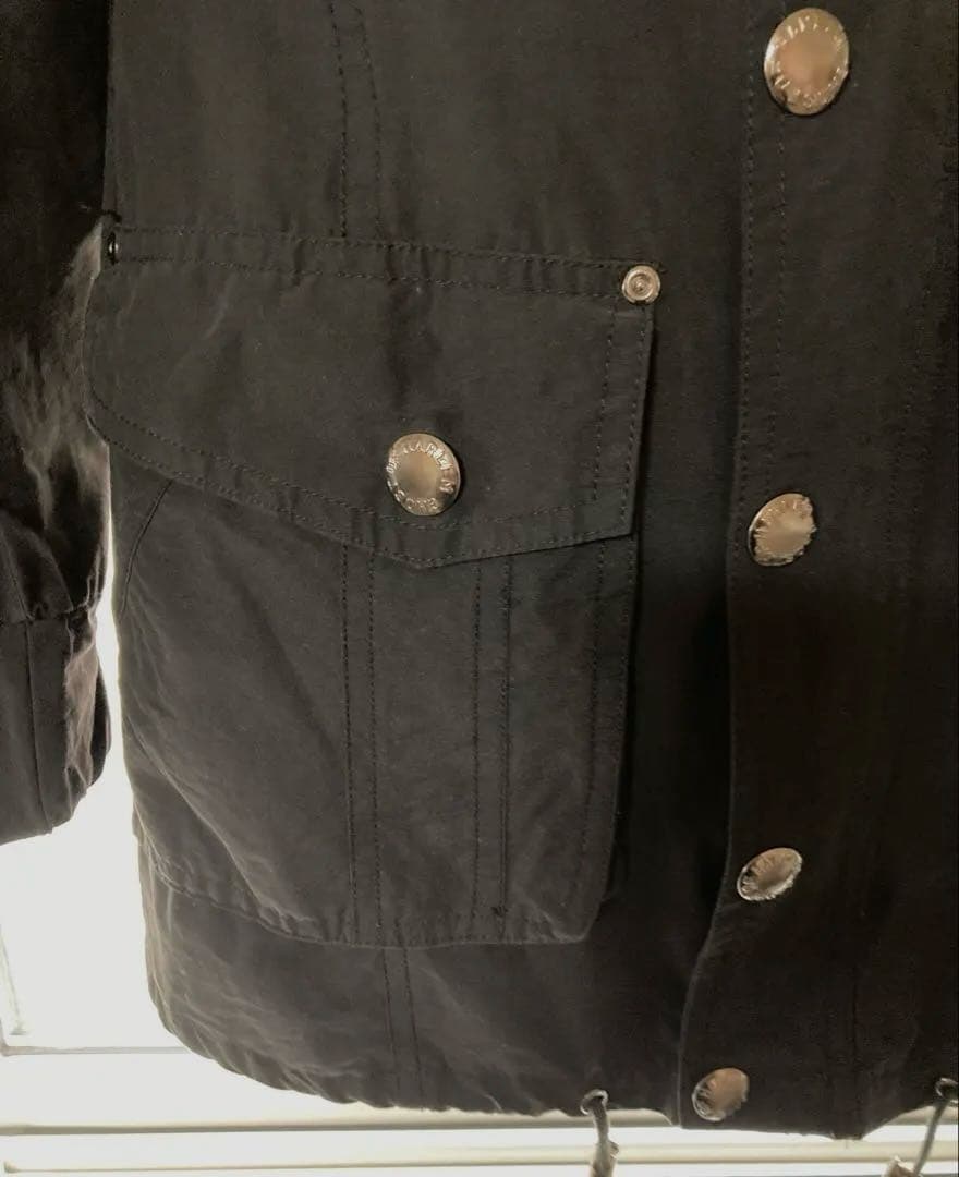 GHOST OF HARLEM 黒 モッズコート M インナーベスト付