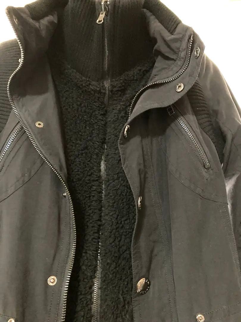 GHOST OF HARLEM 黒 モッズコート M インナーベスト付