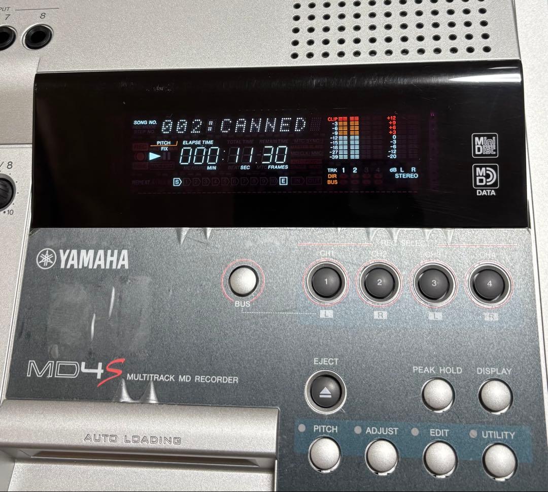 YAMAHA MTR/MDレコーダー MD4S 日本製