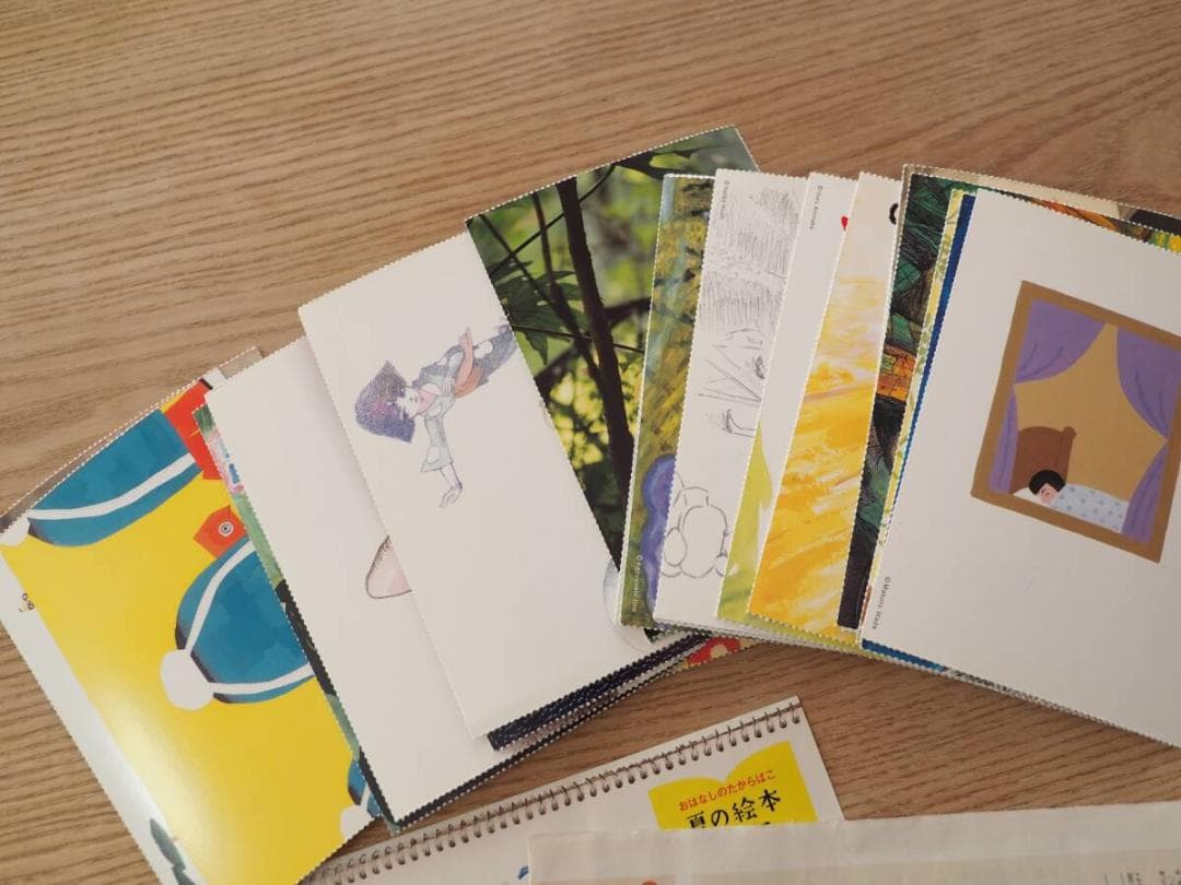 フェリシモ おはなしのたからばこ ミニ絵本 全巻30冊 ポストカード フライヤー
