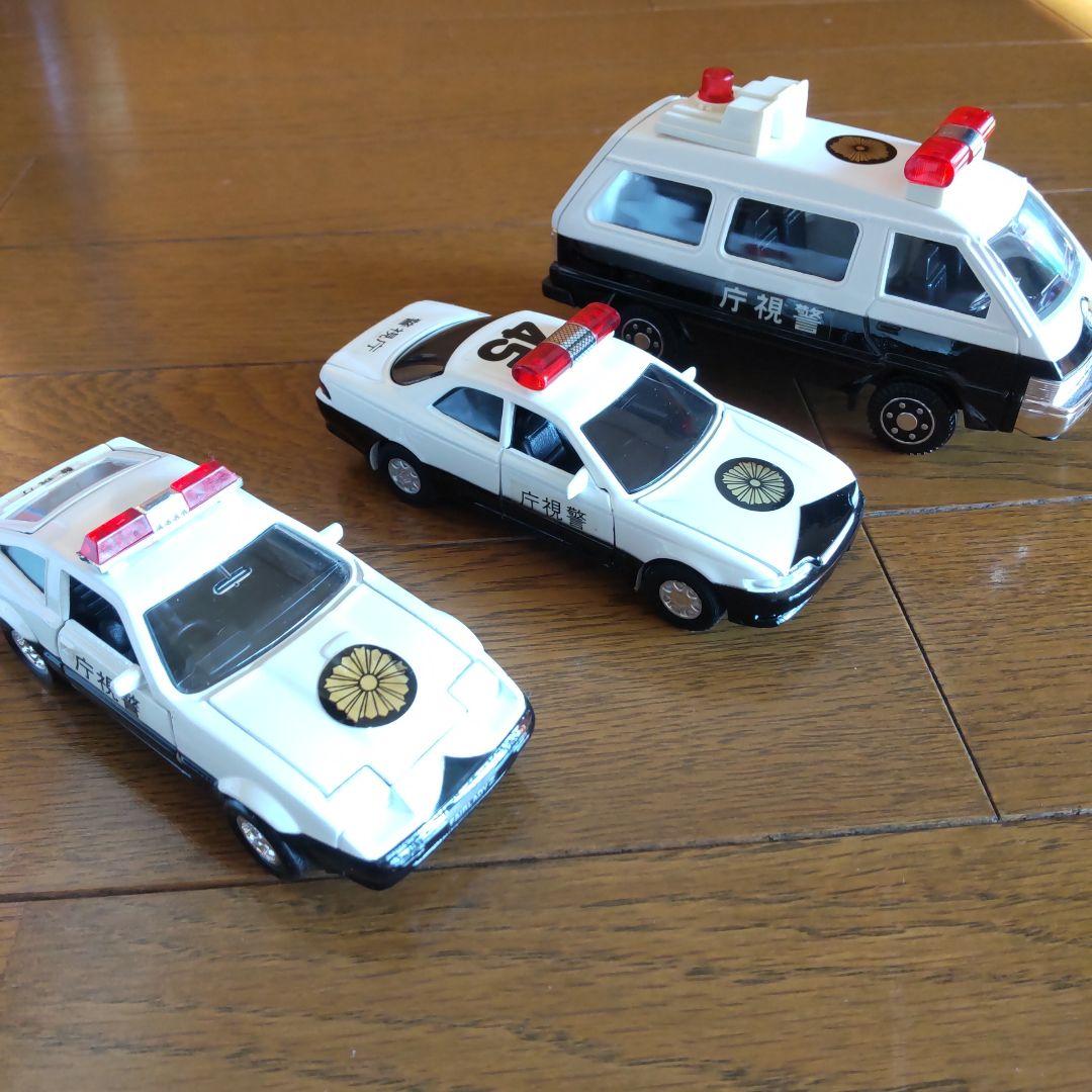 ダイヤペットパトカー ミニカー 3台セット
