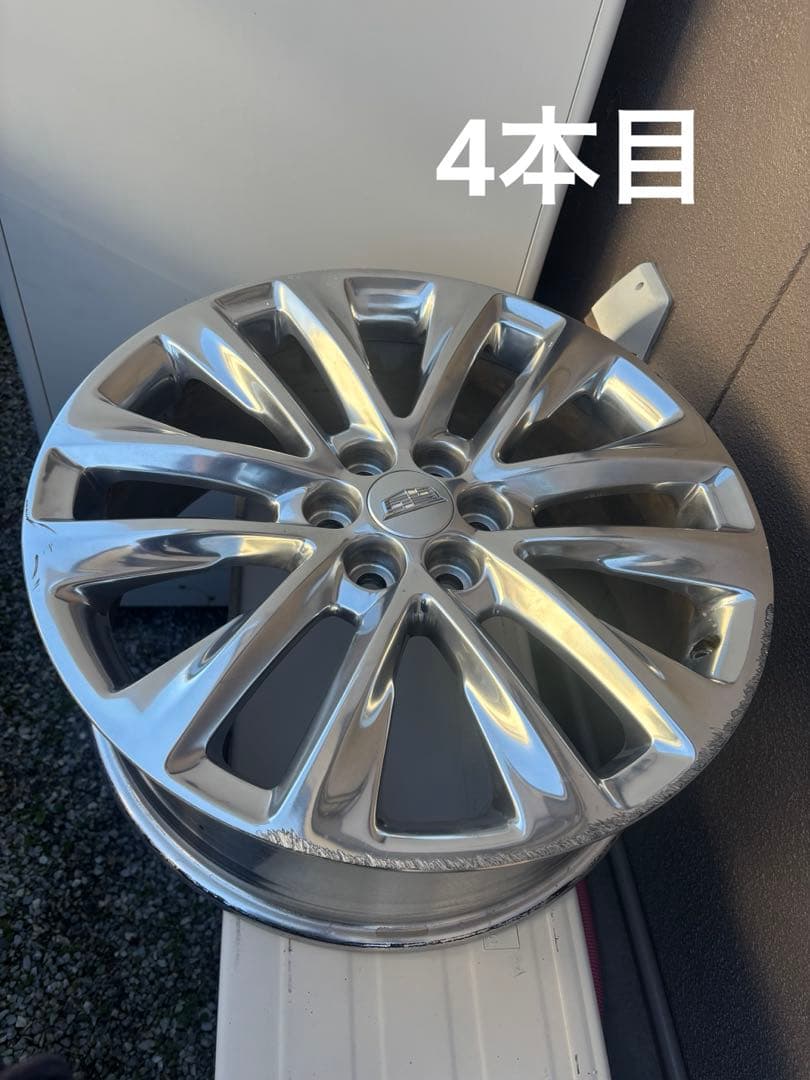 キャデラック純正 20インチ アルミ製 多スポークホイール
