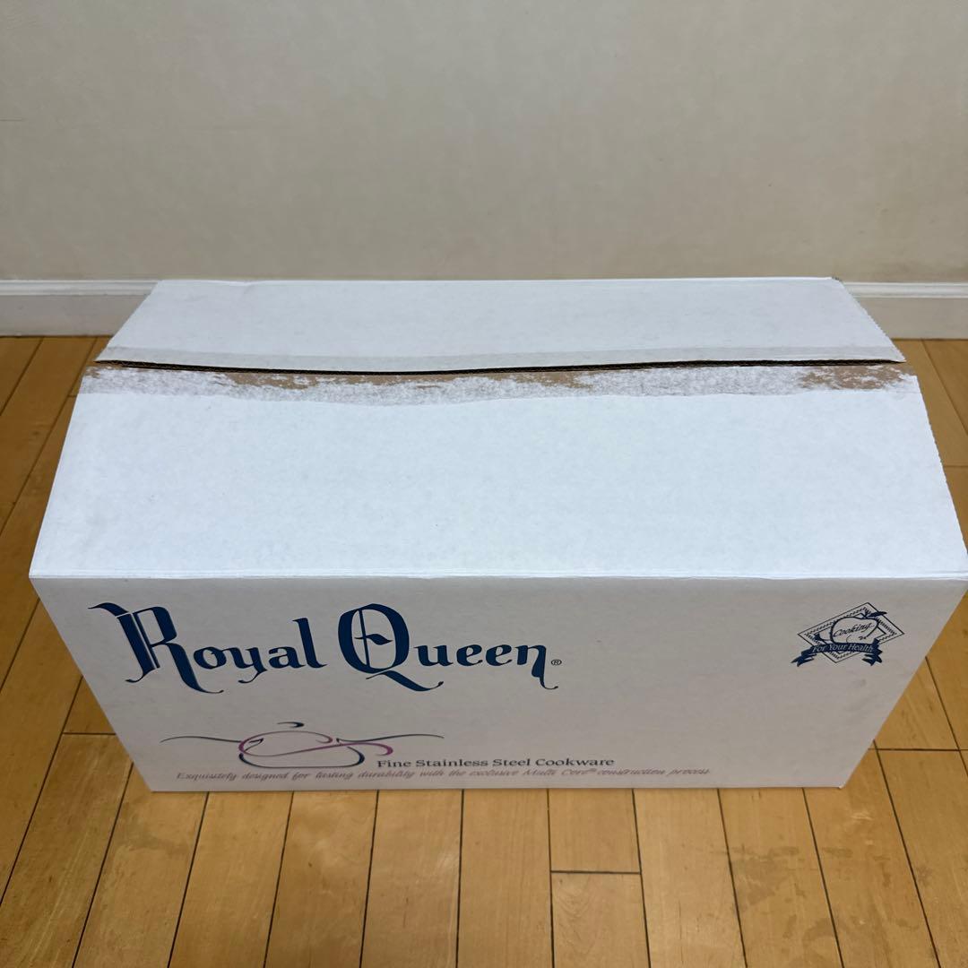 【新品未使用】 ロイヤルクイーン 鍋 フライパン セット ステンレス 調理器具