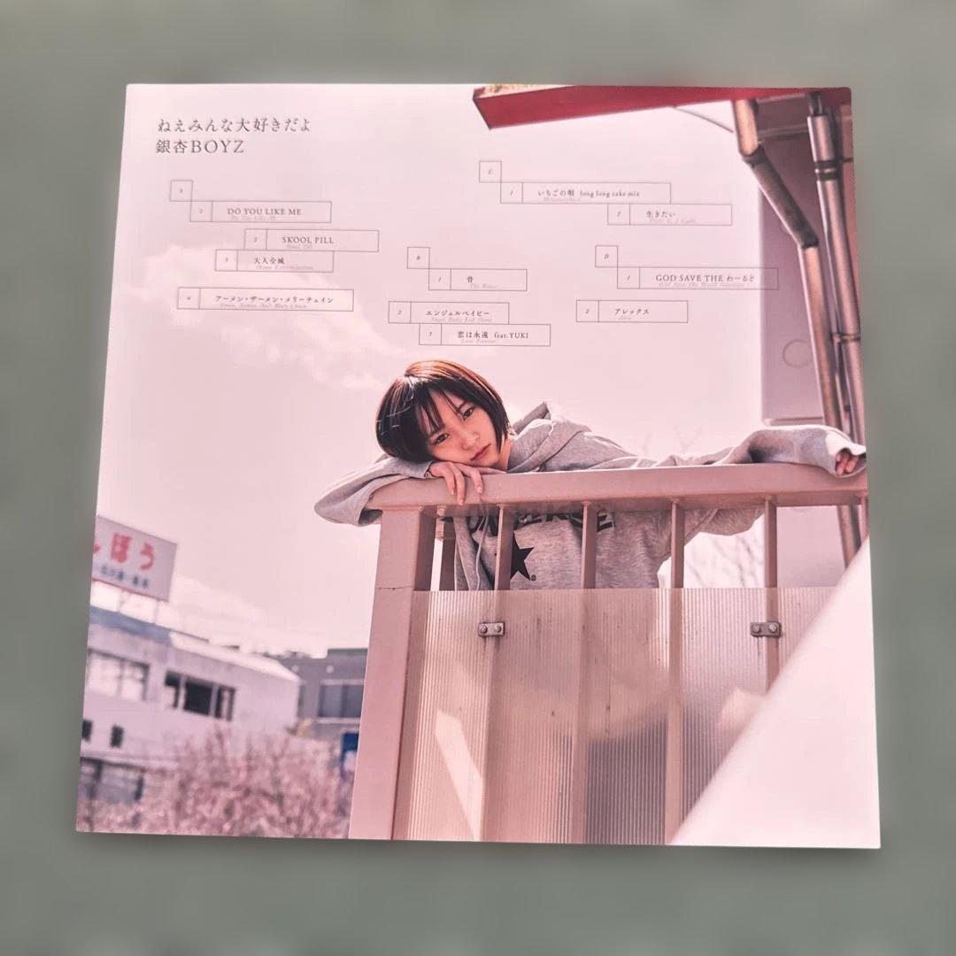 銀杏BOYZ『ねぇみんな大好きだよ』LP アナログ レコード 銀杏ボーイズ