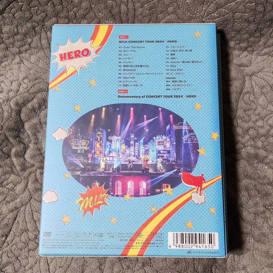 ミュージック M!LK CONCERT TOUR 2024 HERO DVD