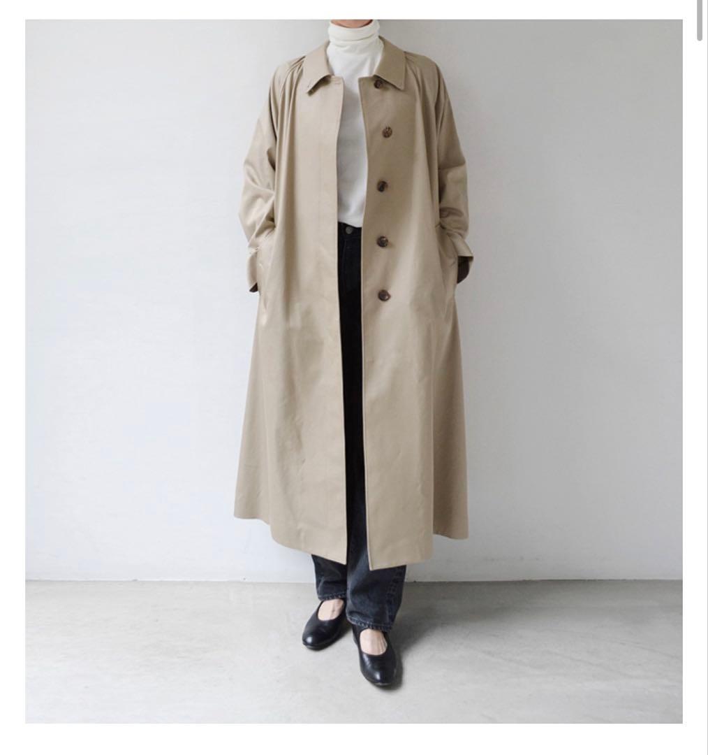 CIOTA ベージュ ロングコート　スプリングコート
