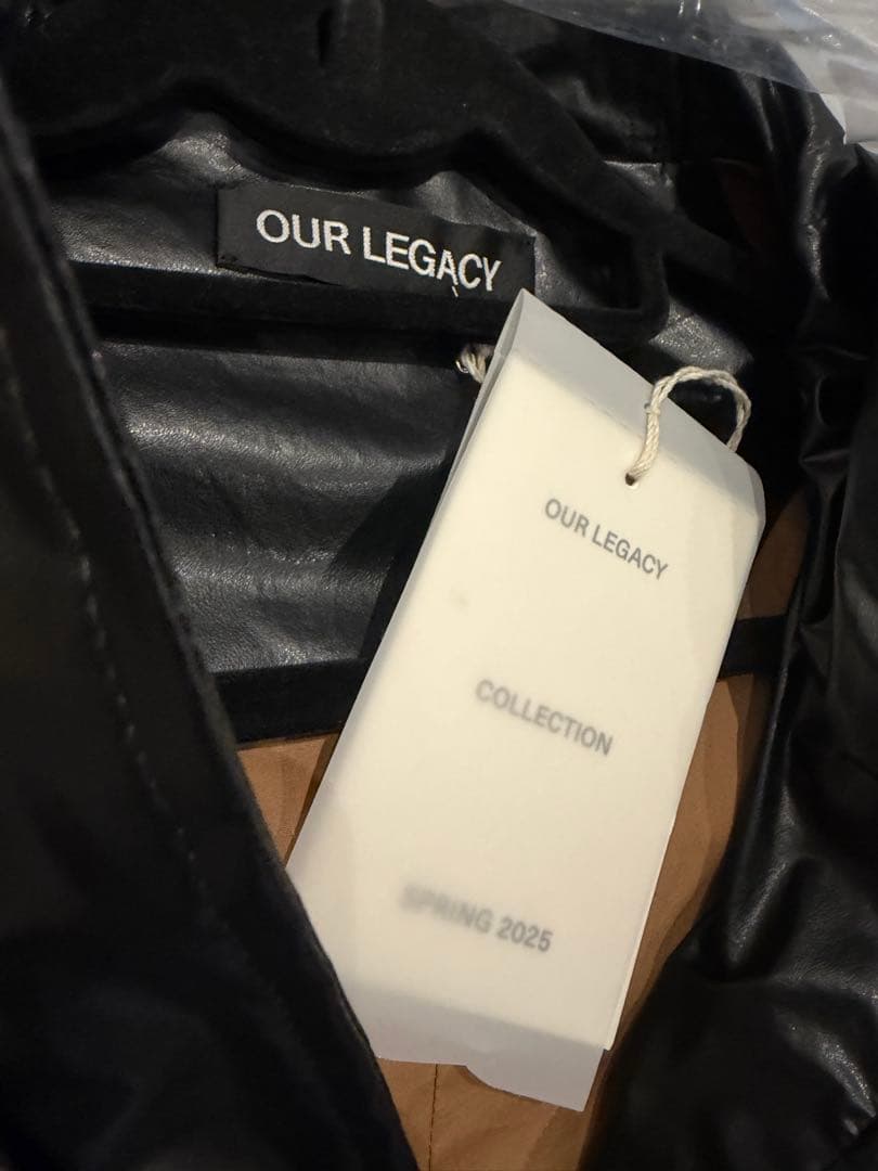 新品未使用 25SS OUR LEGACY ブラック モッズコート