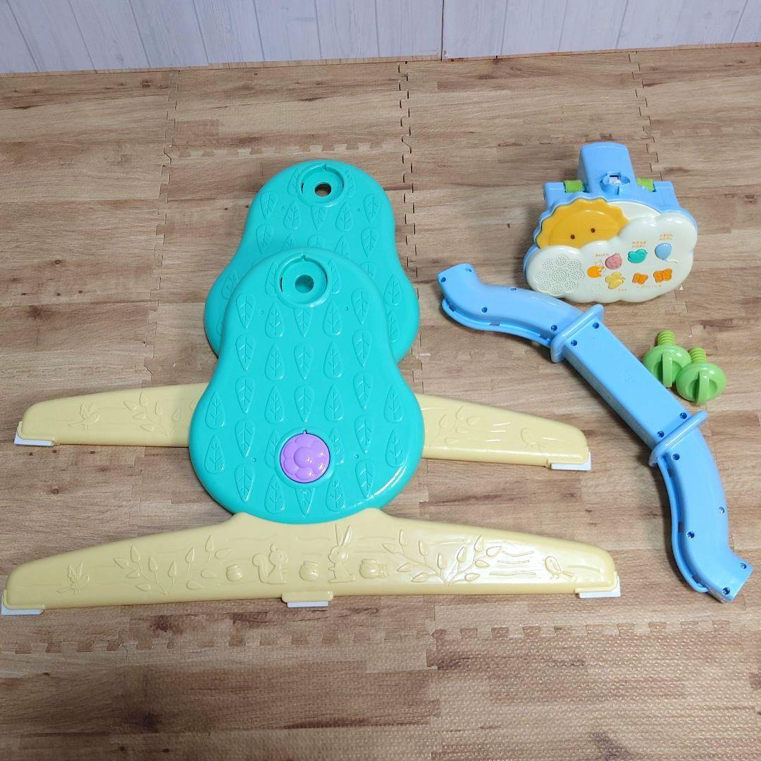 ✩美品✩ くまのプーさん えらべる回転6wayジムにへんしんメリー ベビー用