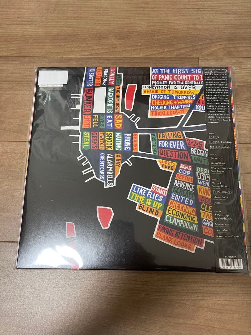 Radiohead「Hail to the Thief」日本語帯付レコード 新品