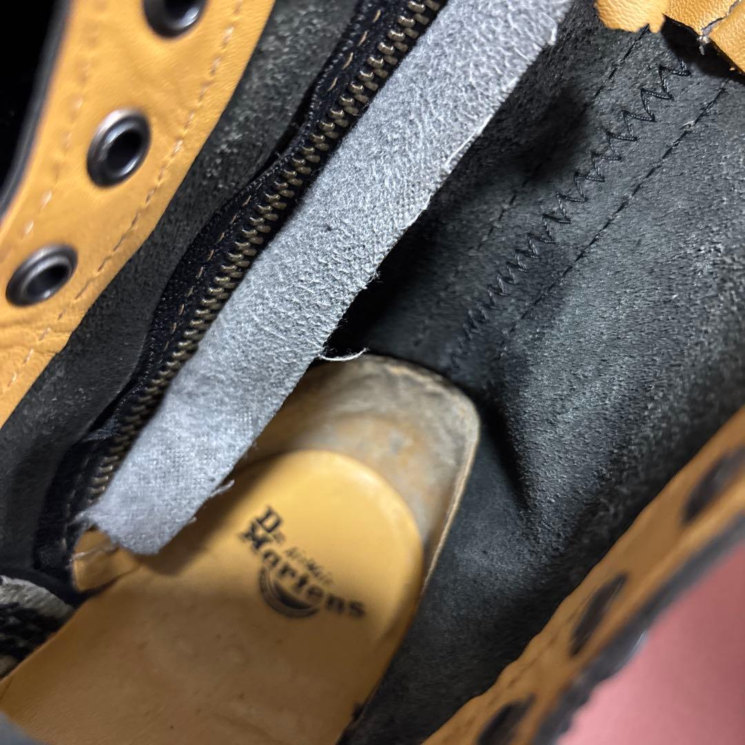 Dr. Martens ブラック/ブラウン ワークブーツ 約23センチ