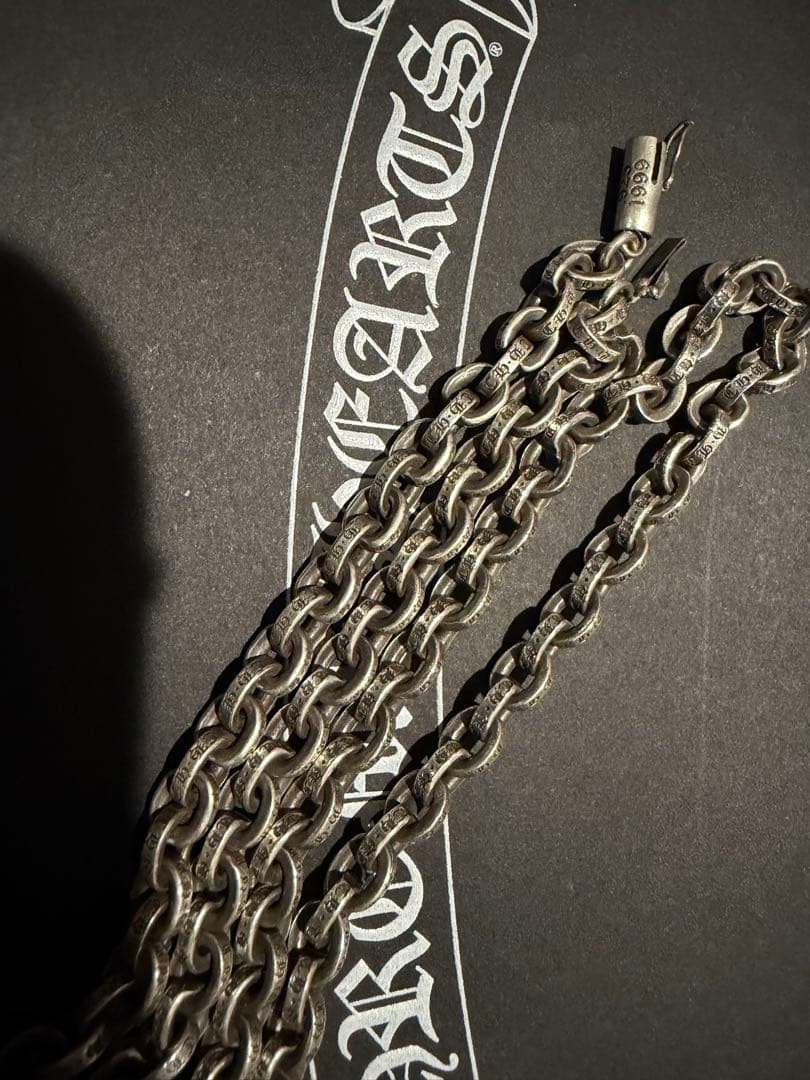 Chrome Hearts ペーパーチェーンネックレス18インチ45センチ‼️