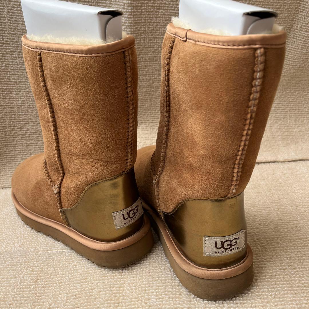 みきさん限定⭐︎UGG チェスナット×メタリック　限定品クラシックショート