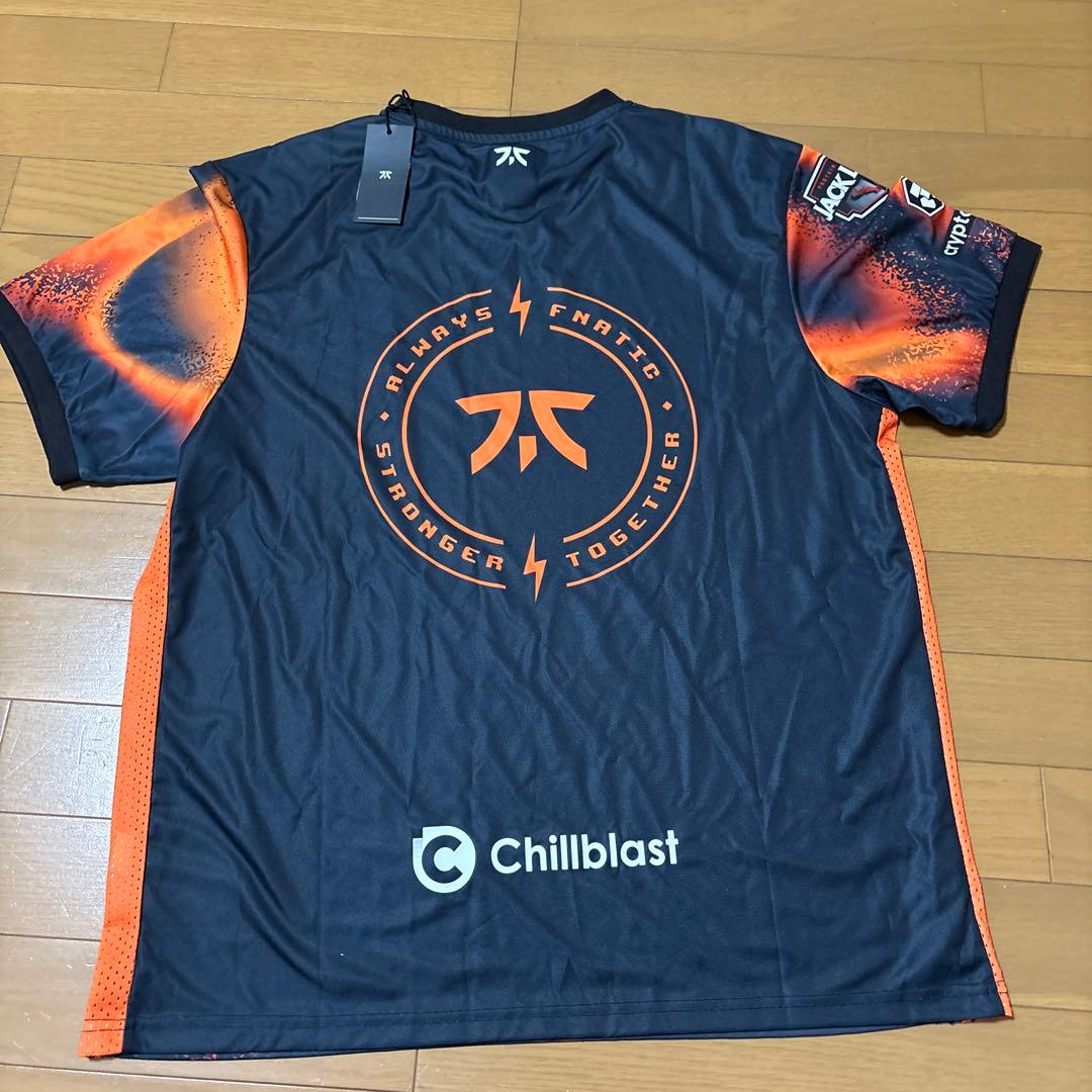 Fnatic サイン入り Tシャツ Mサイズ オレンジ・黒