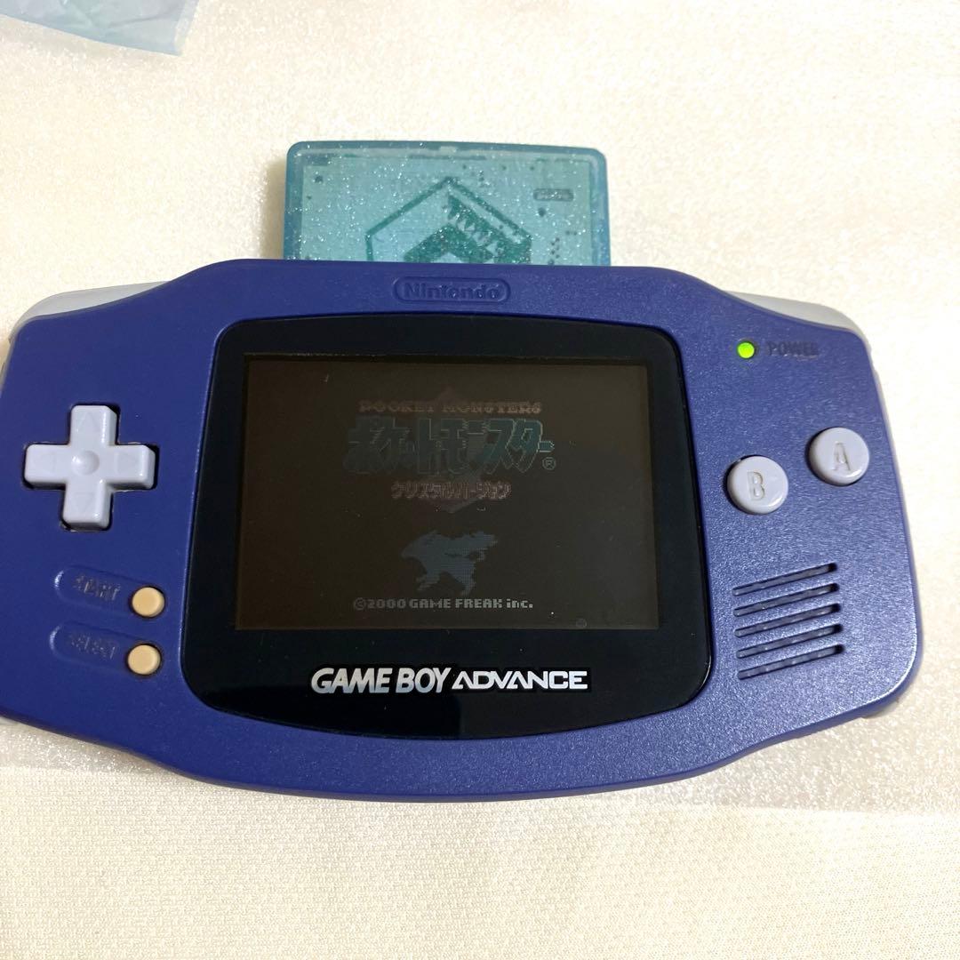「激安」ゲームボーイアドバンス 本体　紫色　GBA