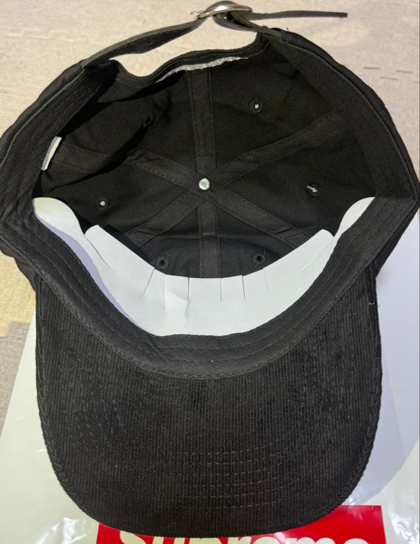 Supreme　2-Tone　S Logo　6-Panel　\"Black\"