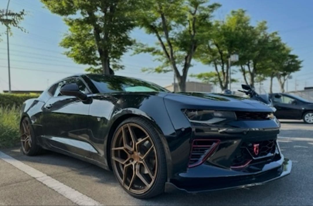 22インチ ゴールド 5スポーク アルミホイール ROHANA WHEELS