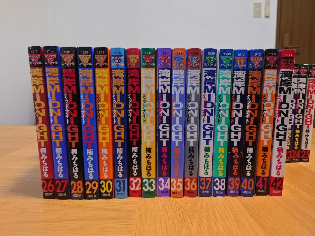 湾岸MIDNIGHT 全巻　全42巻セット　初版多数