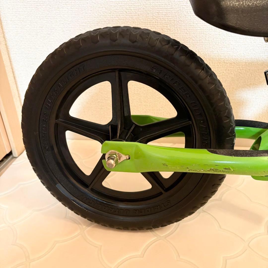 STRIDER ストライダー　12インチ バランスバイク　緑